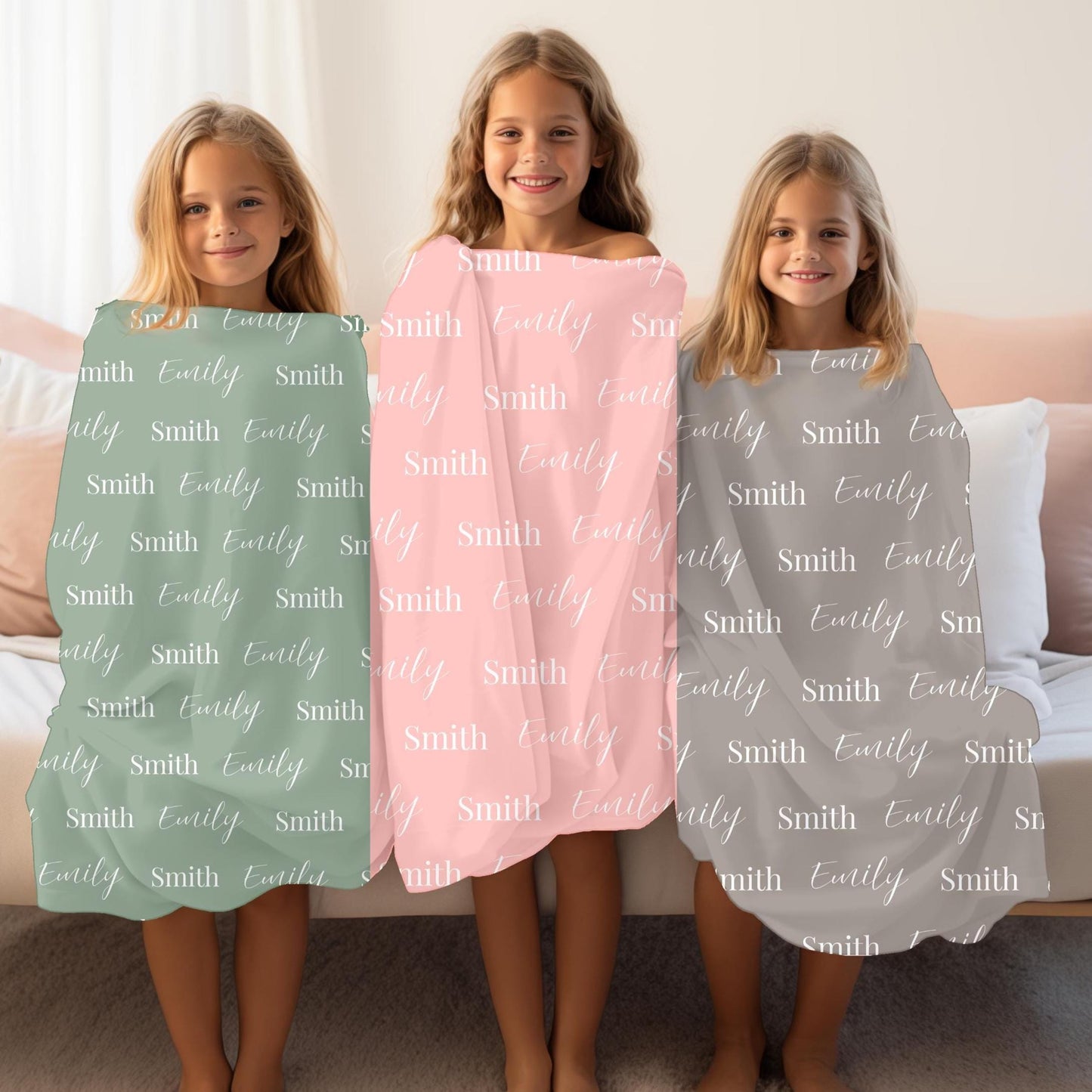 Personalized Baby Name Blanket