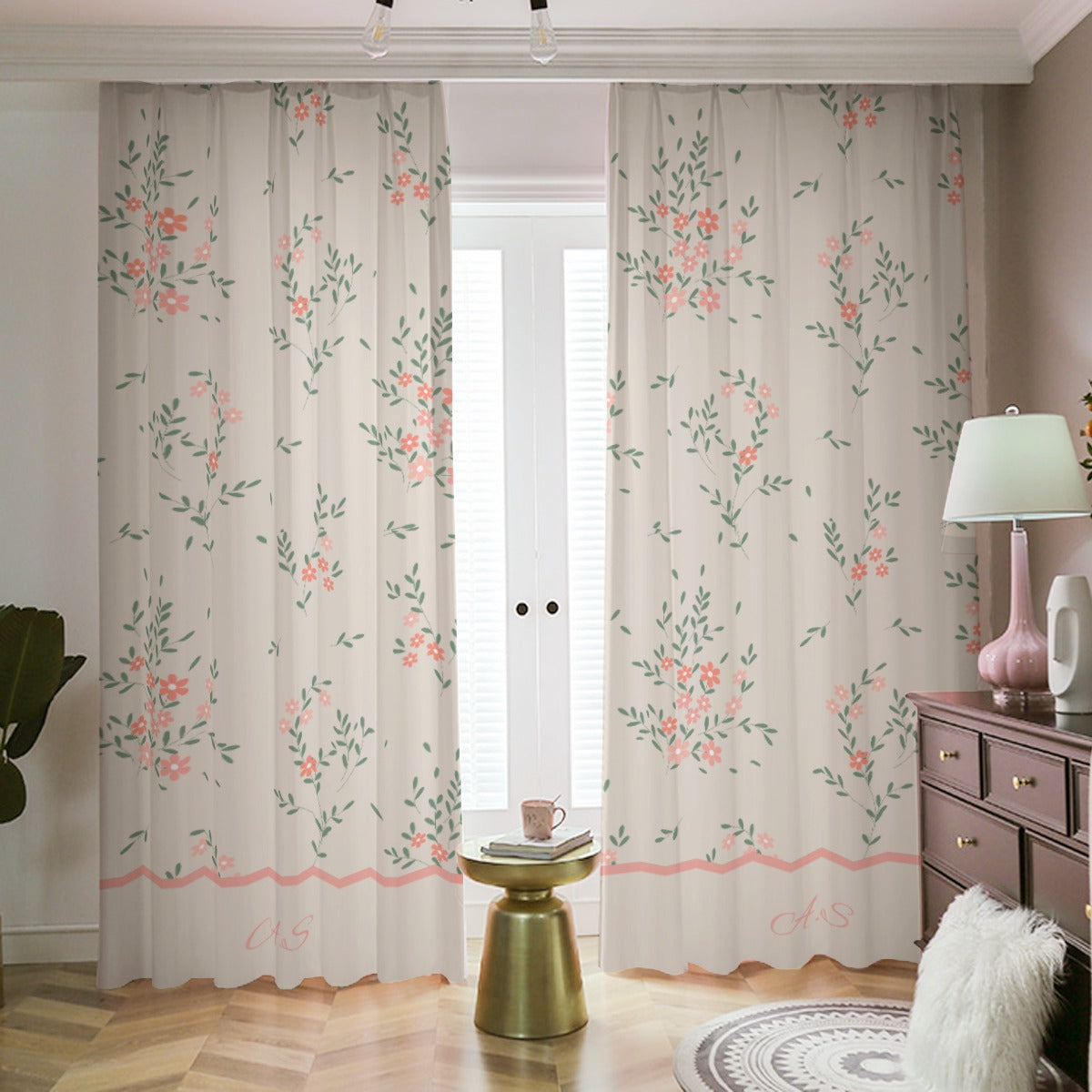 Bunny Floral Rug - Adorable Accent for Any Room