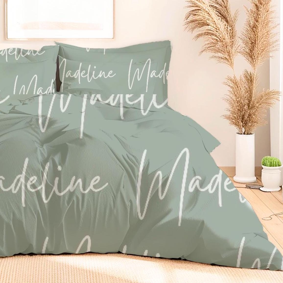 Personalized Name bedding Set