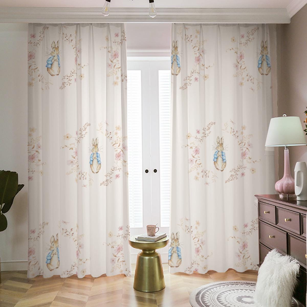 Peter Rabbit Rug – Beatrix Potter Nursery Decor, Kids Room & Playroom Carpet