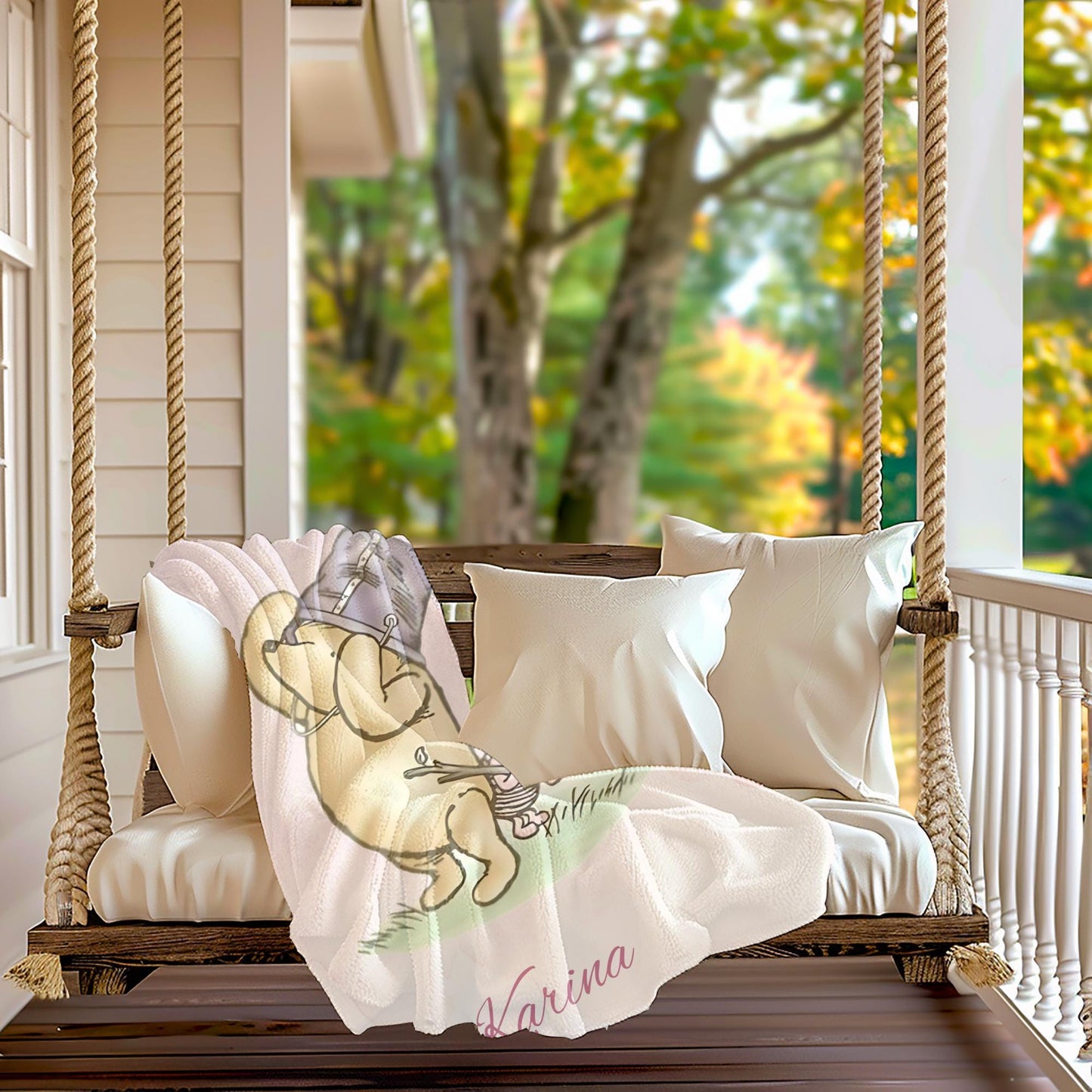 Winnie the Pooh Baby and Kids Blanket