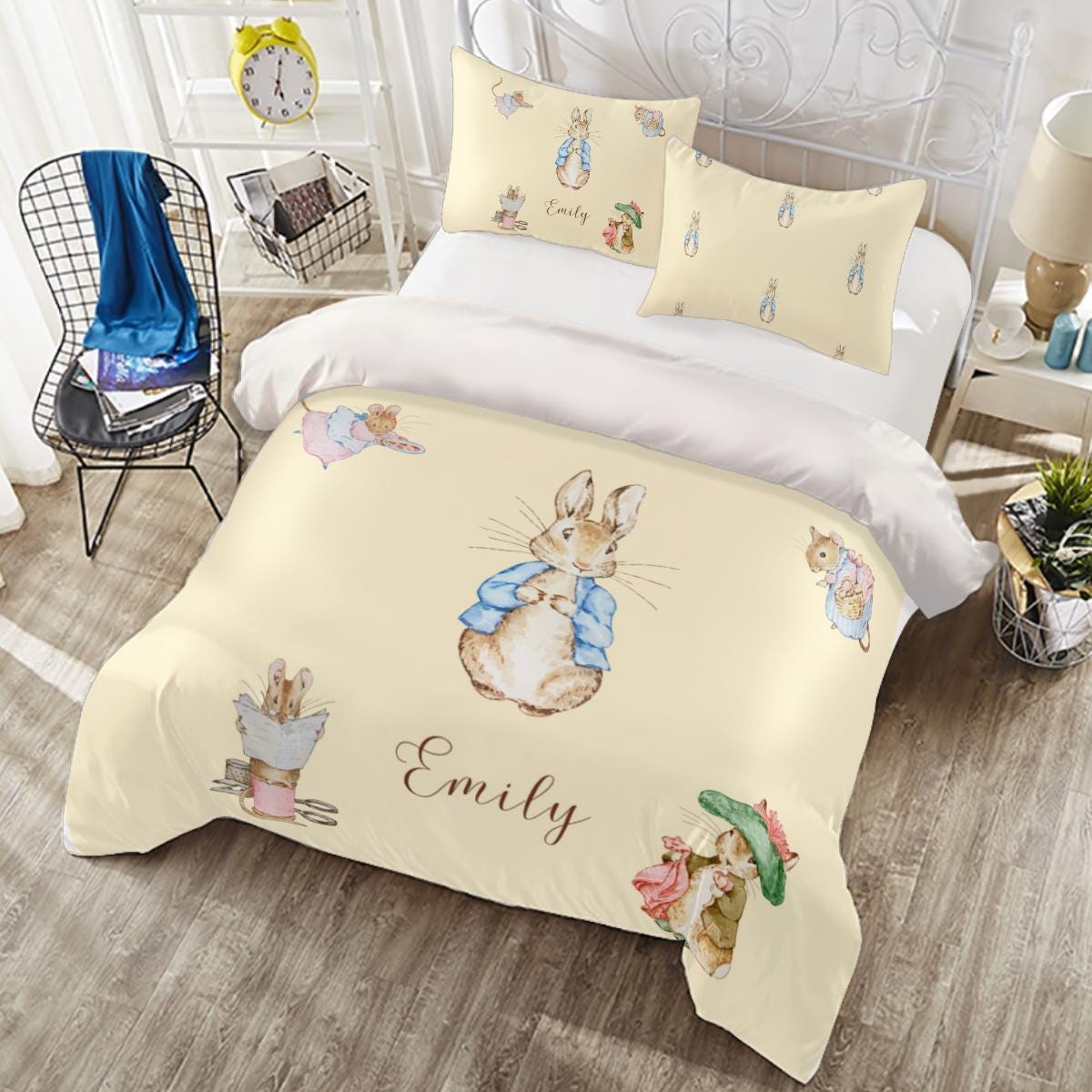 Peter rabbit Personalized bedding set