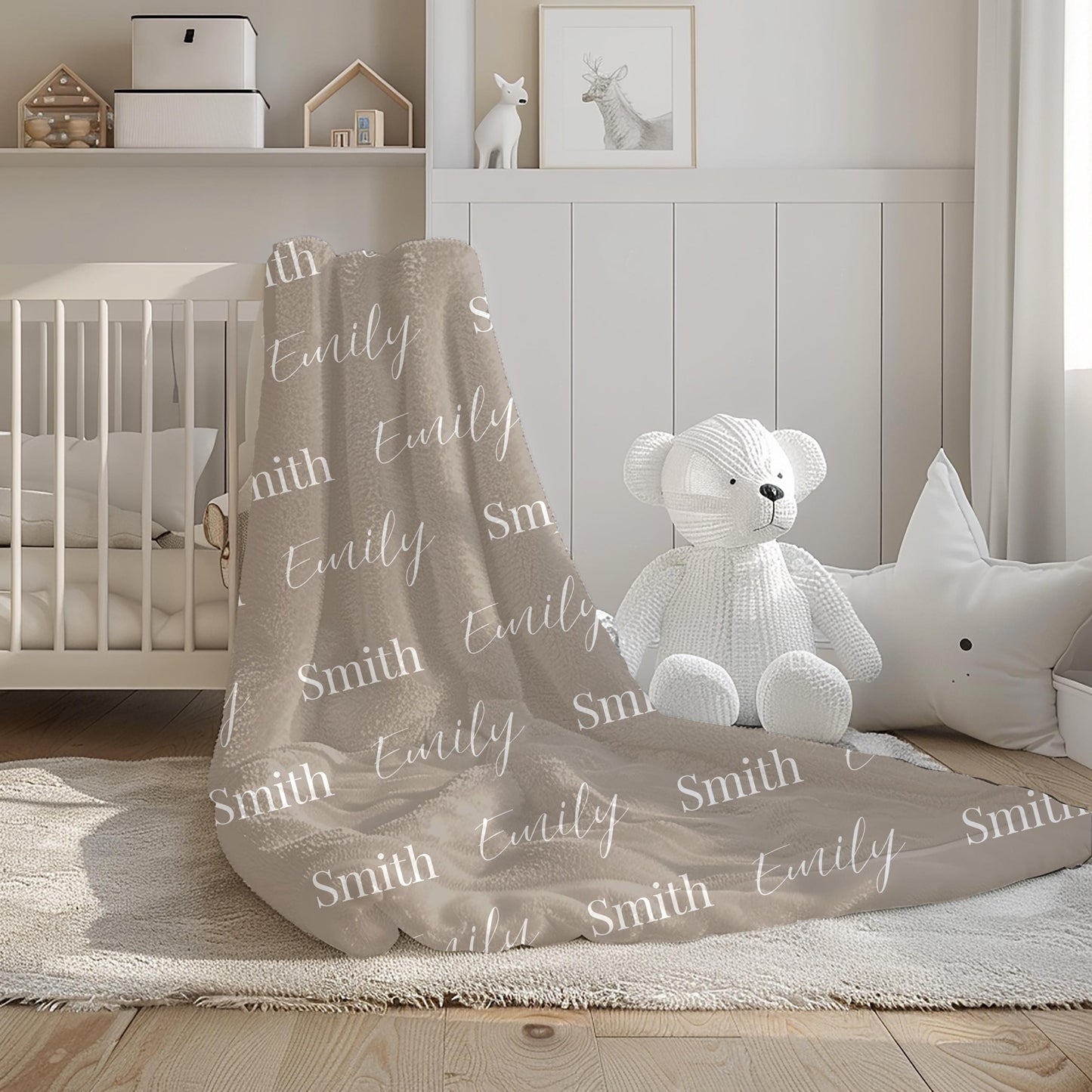 Personalized Baby Name Blanket