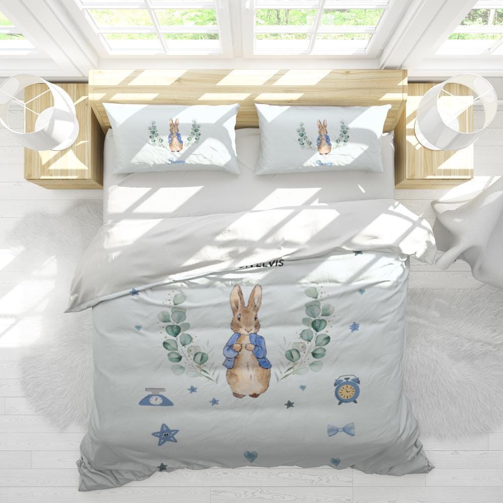 Peter rabbit Personalized bedding set