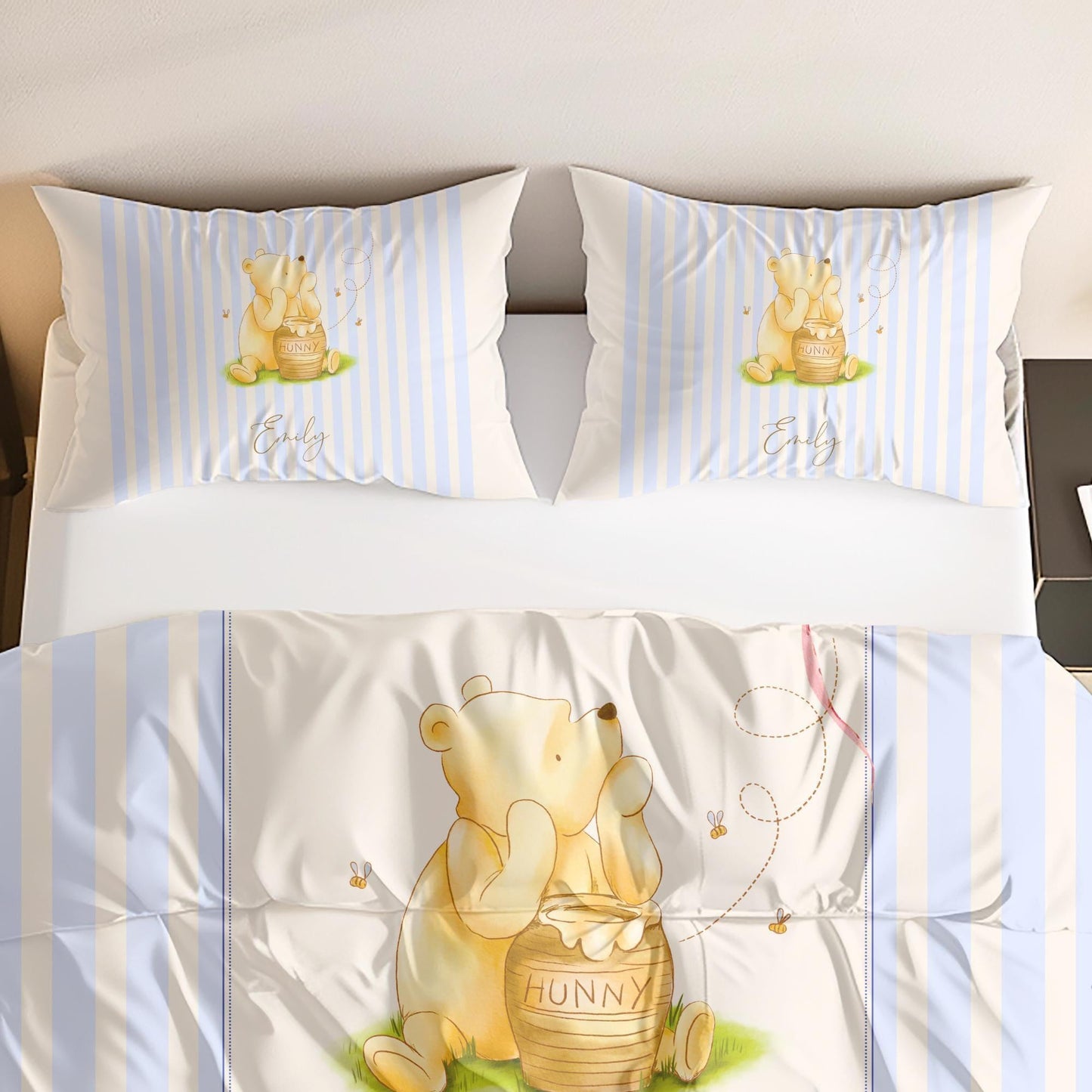 Winnie the Pooh Personalized Bedding Set
