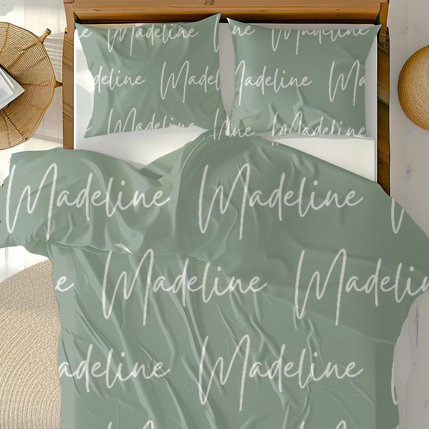 Personalized Name bedding Set
