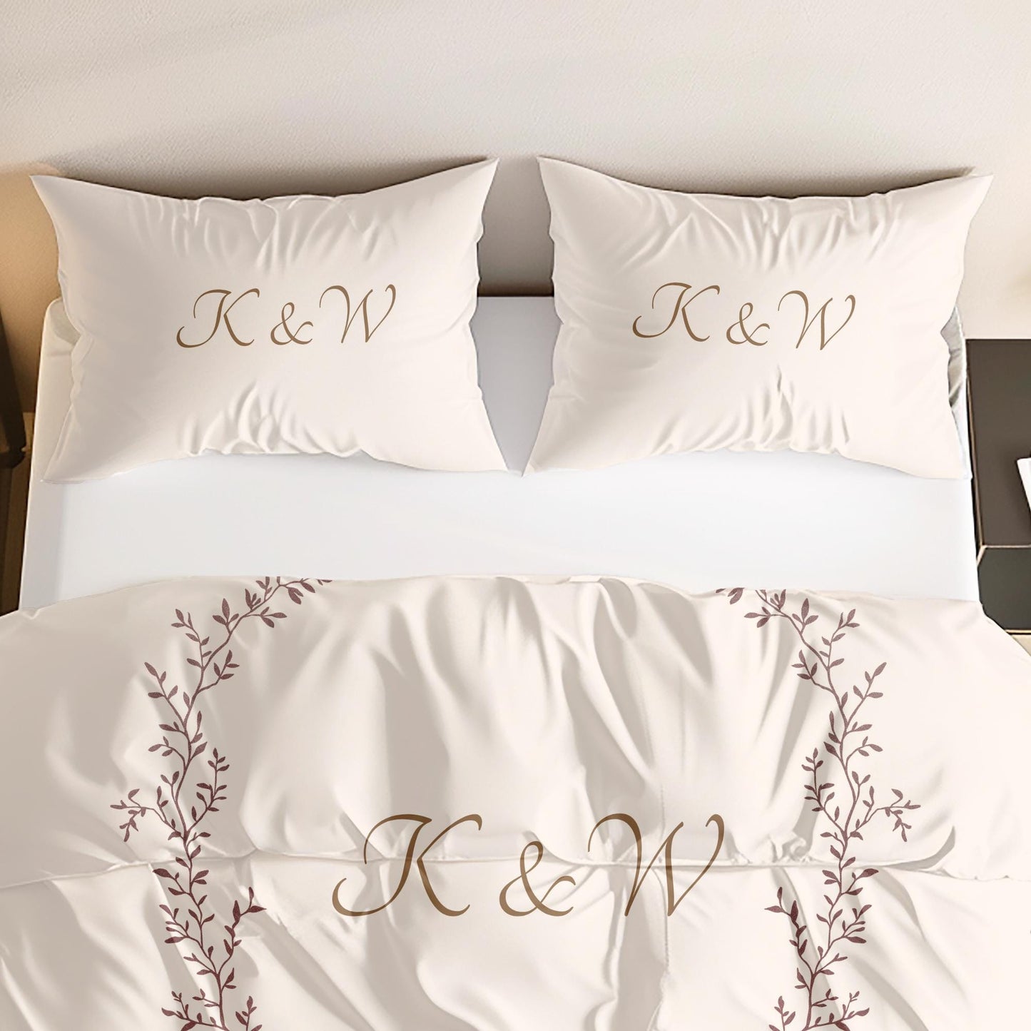 Personalized Duvet Cover Set - Unique Housewarming Gift