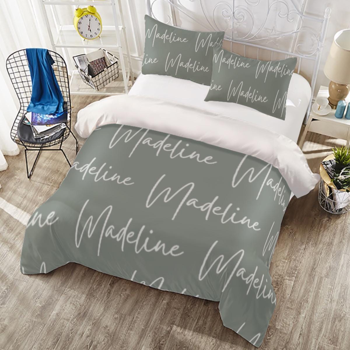 Personalized Name bedding Set