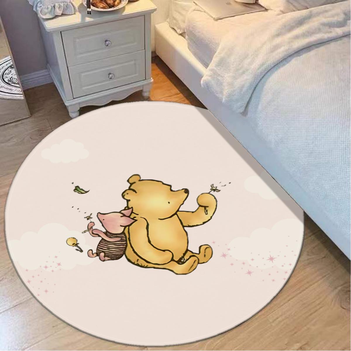 Custom Winnie the Pooh Bear Rug Kids Room Area Rug