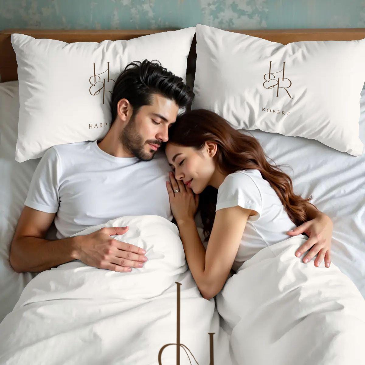 Personalized Duvet Cover Set with Custom Name