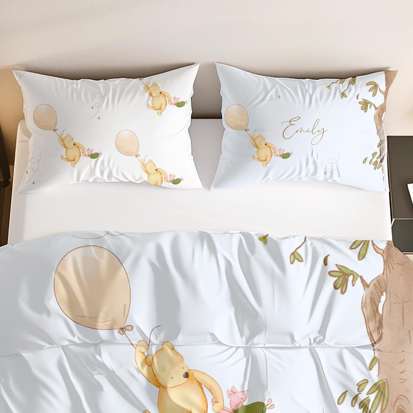 Winnie the Pooh Personalized Bedding Set