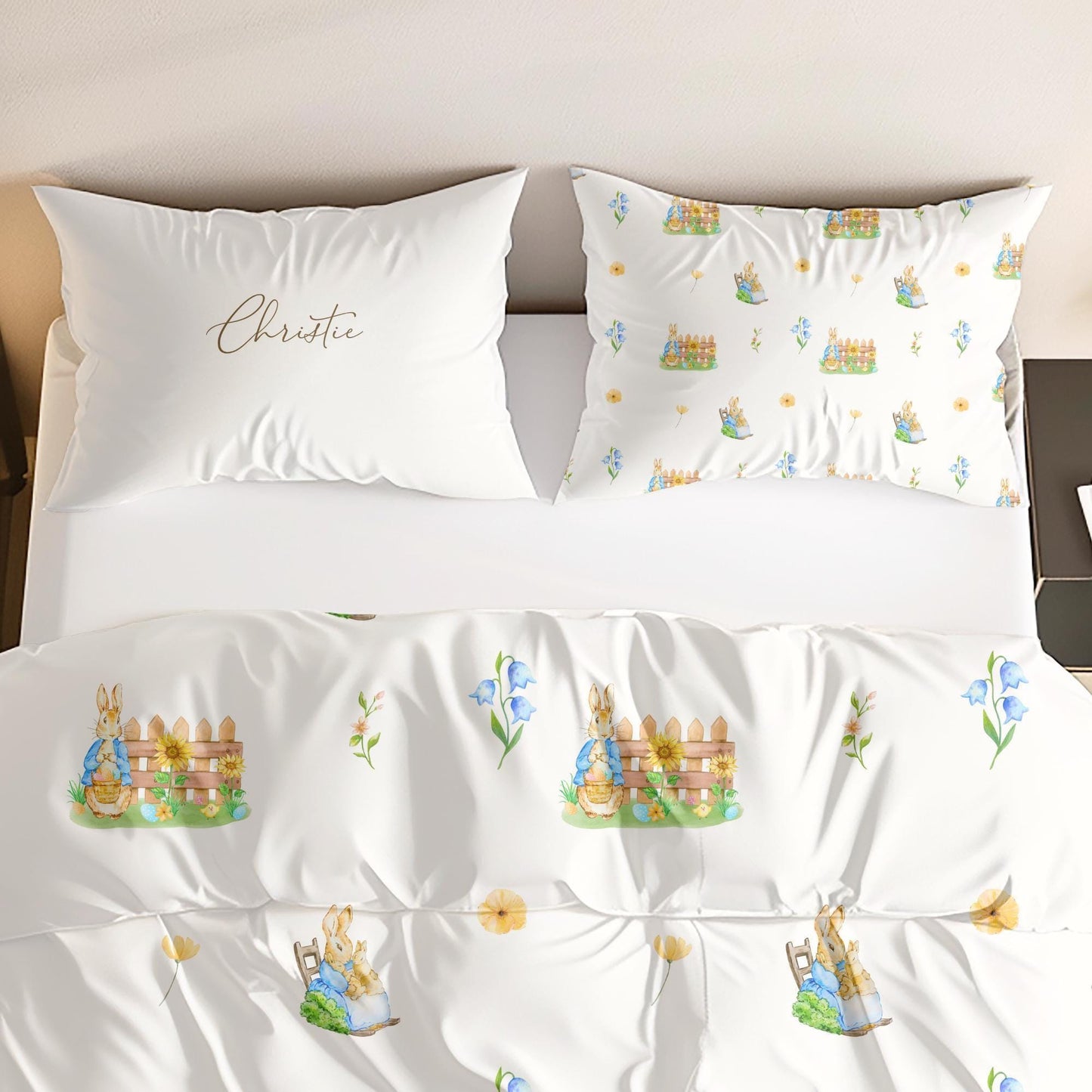 Peter rabbit Personalized bedding set