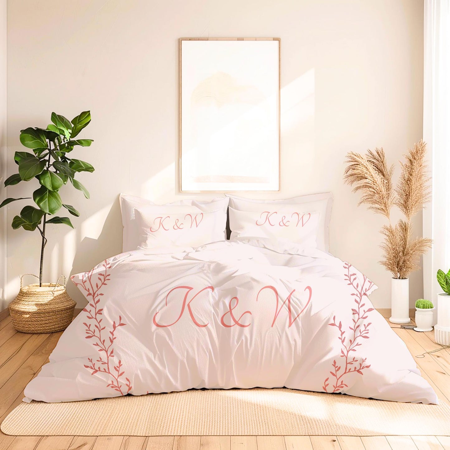 Personalized Duvet Cover Set - Unique Housewarming Gift