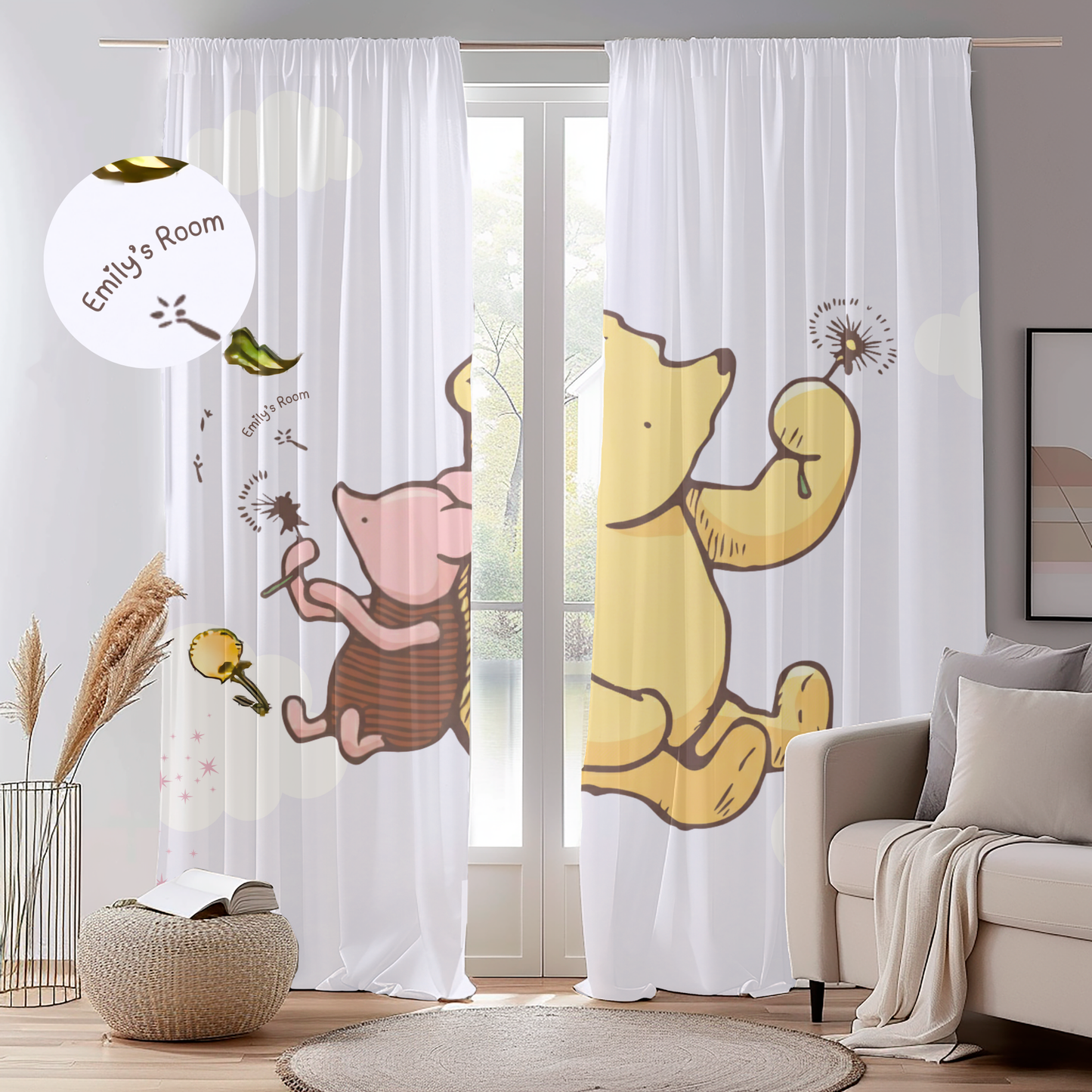 Winnie the Pooh Blackout Curtains