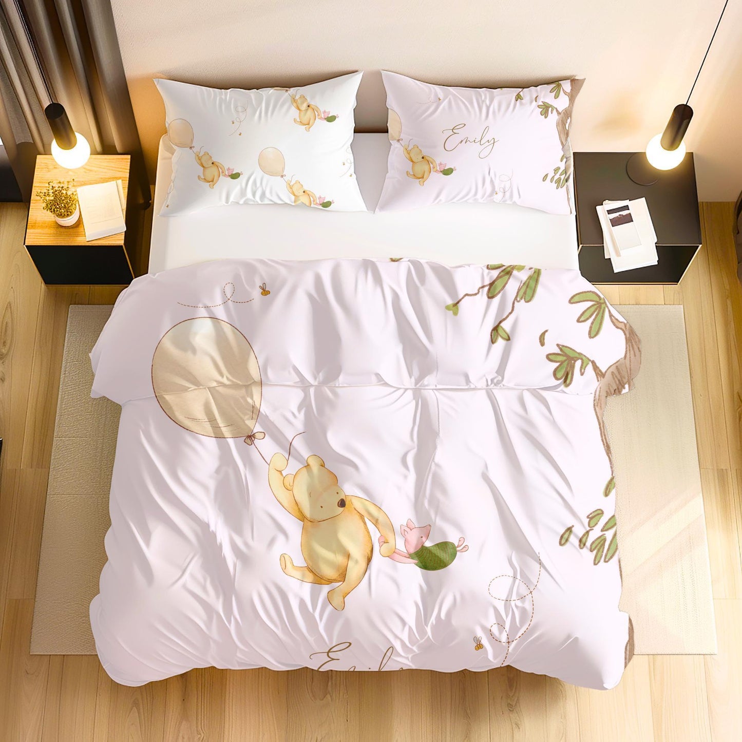 Winnie the Pooh Personalized Bedding Set