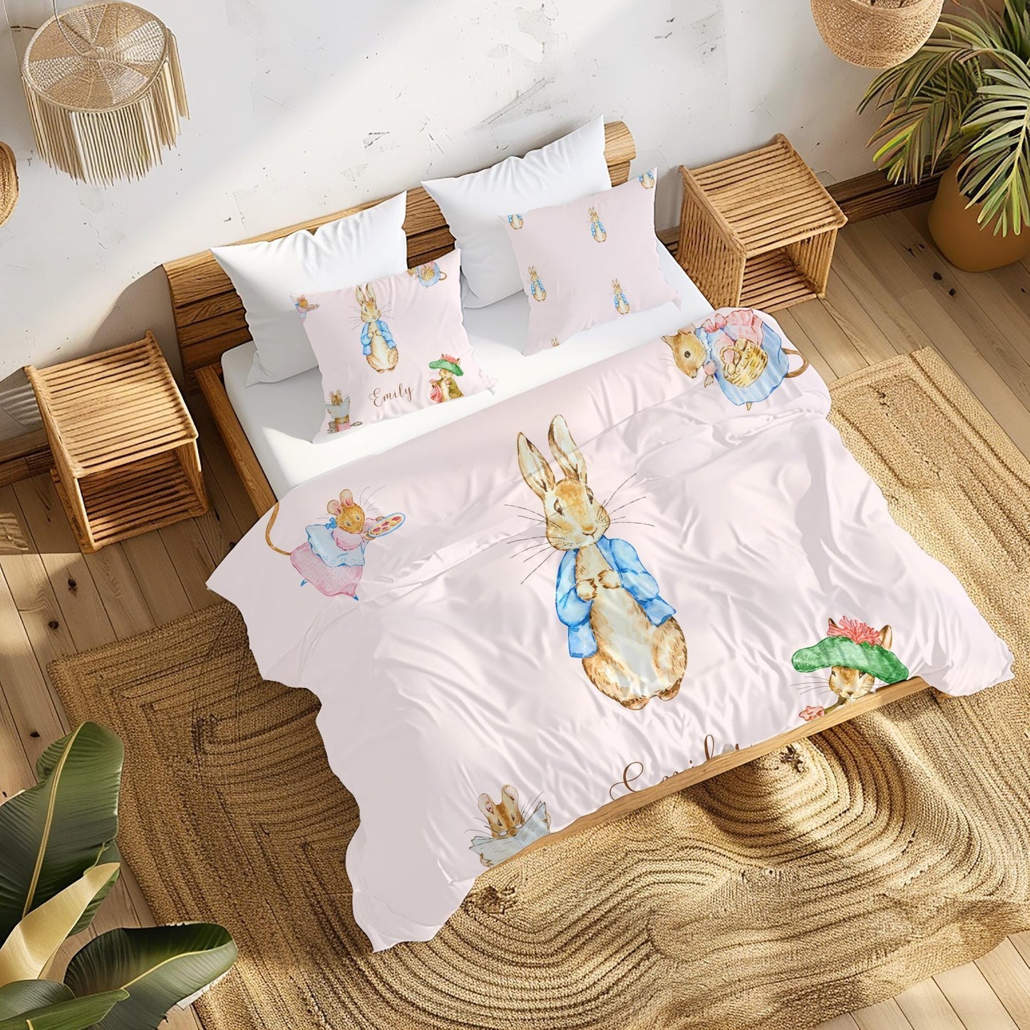 Peter rabbit Personalized bedding set
