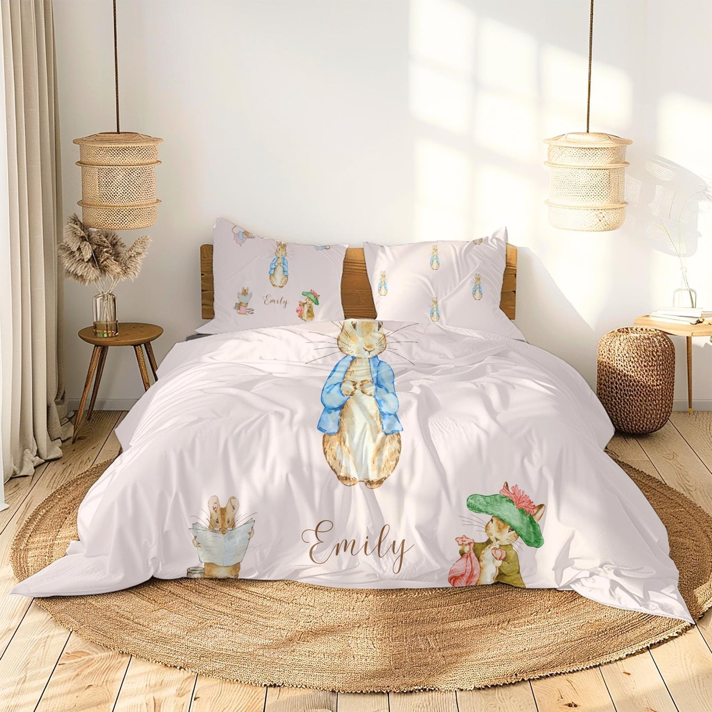 Peter rabbit Personalized bedding set