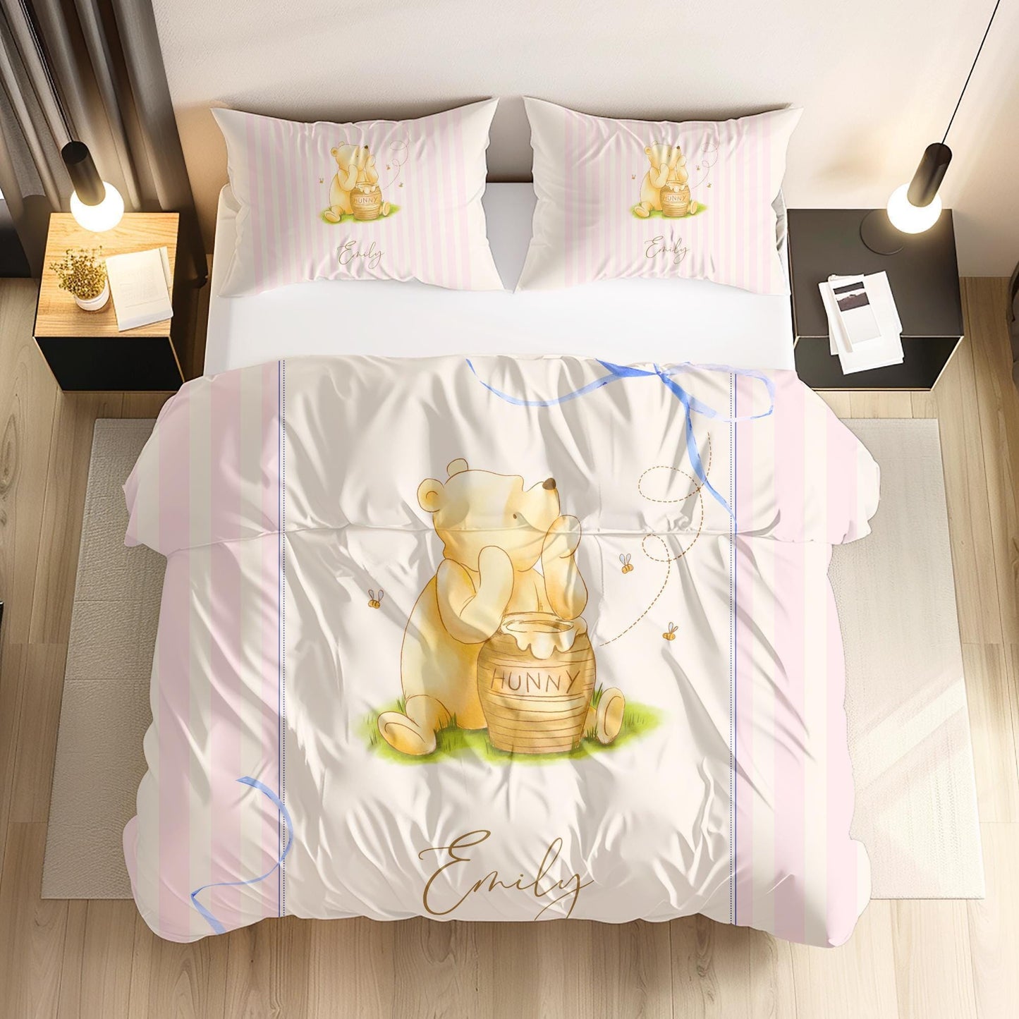 Winnie the Pooh Personalized Bedding Set
