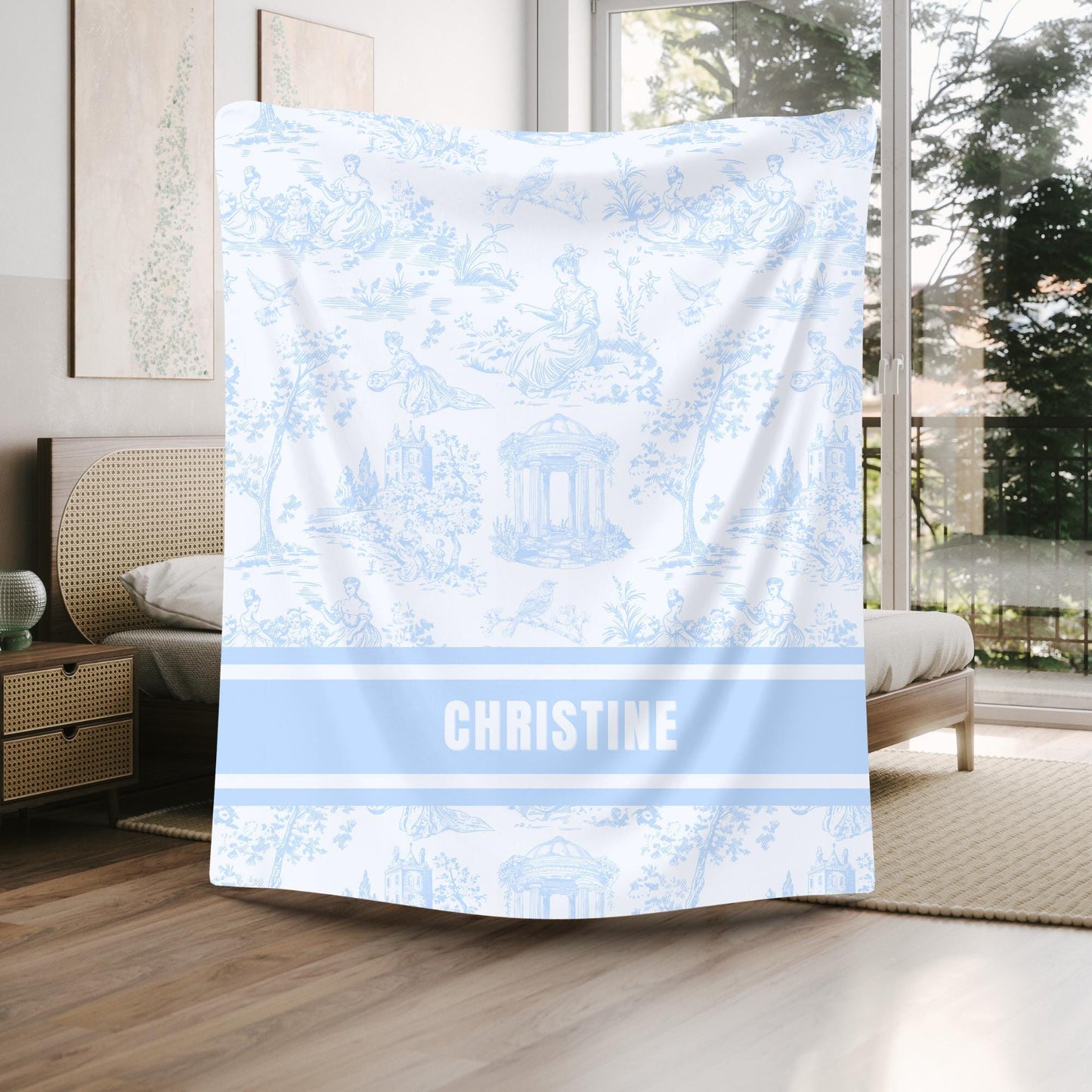 Custom Monogram Rug – Personalized Family Name Carpet, Wedding & Anniversary Gift