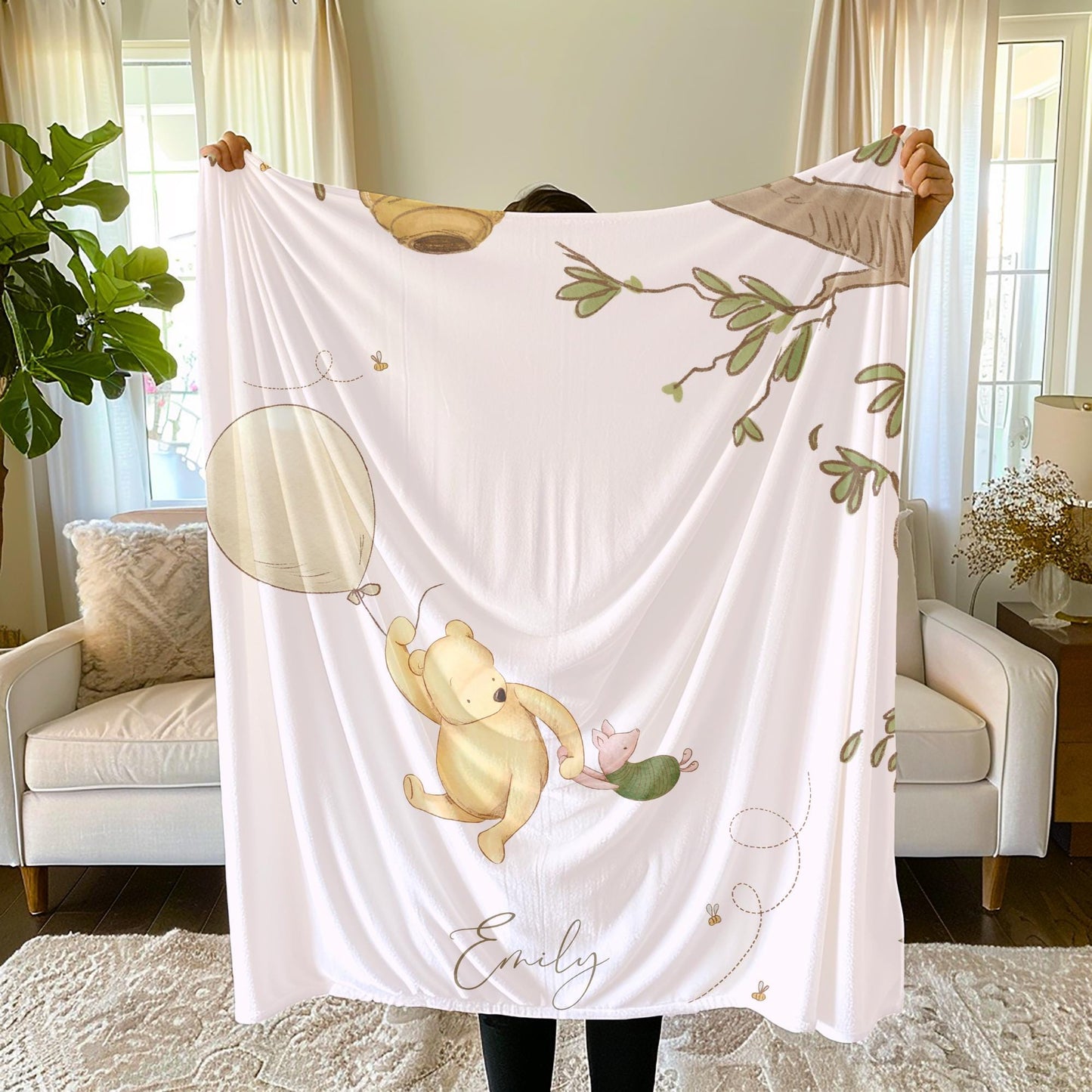 Winnie the Pooh Personalized Bedding Set