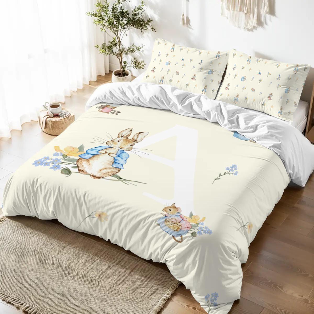 Peter rabbit Personalized Duvet Cover Set