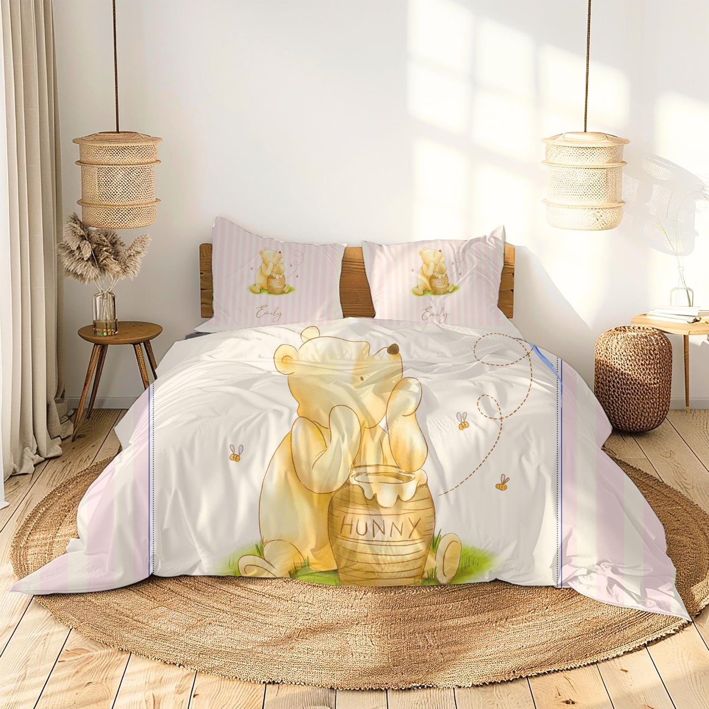 Winnie the Pooh Personalized Bedding Set