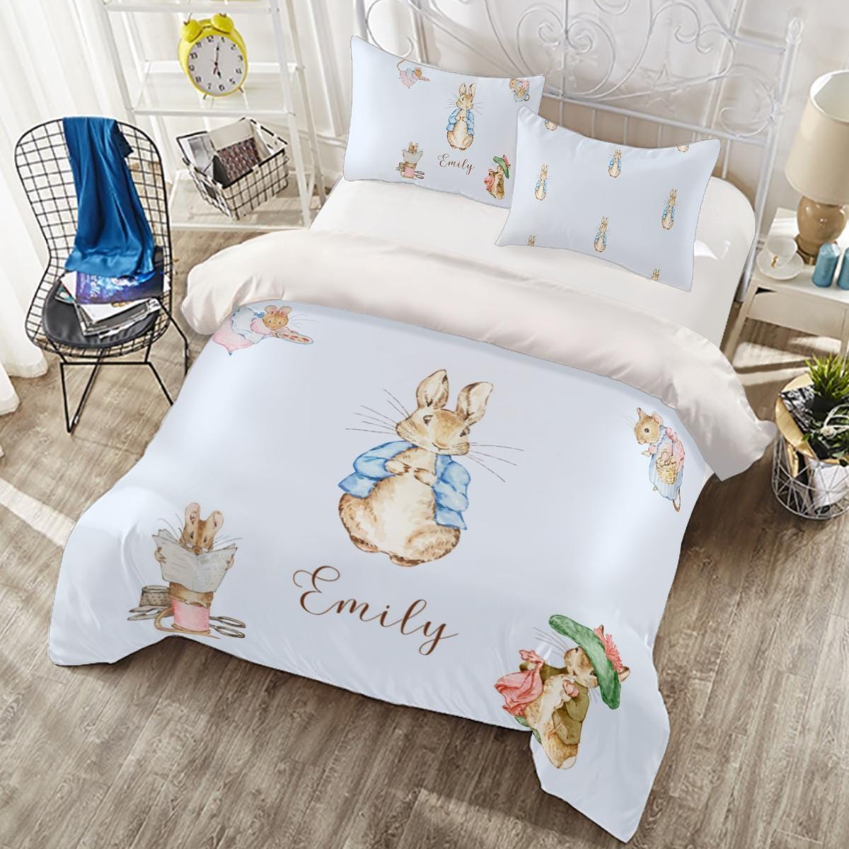 Peter rabbit Personalized bedding set
