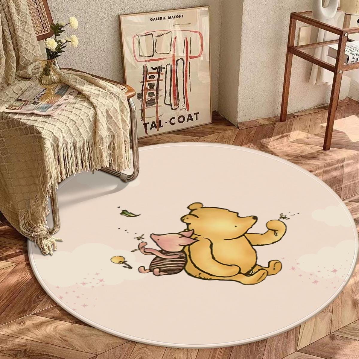 Custom Winnie the Pooh Bear Rug Kids Room Area Rug
