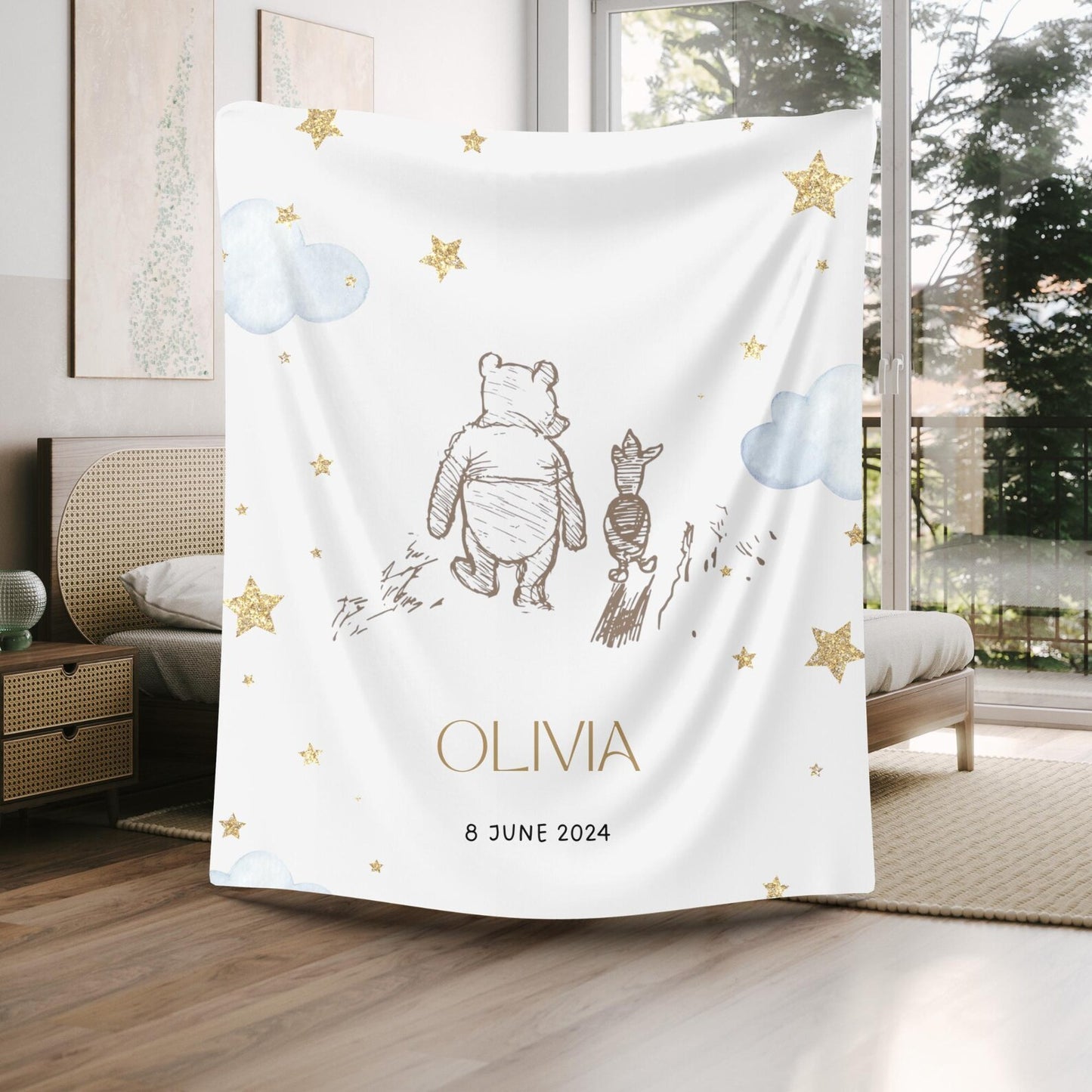 Winnie the Pooh plush - Personalized Gift for Kids