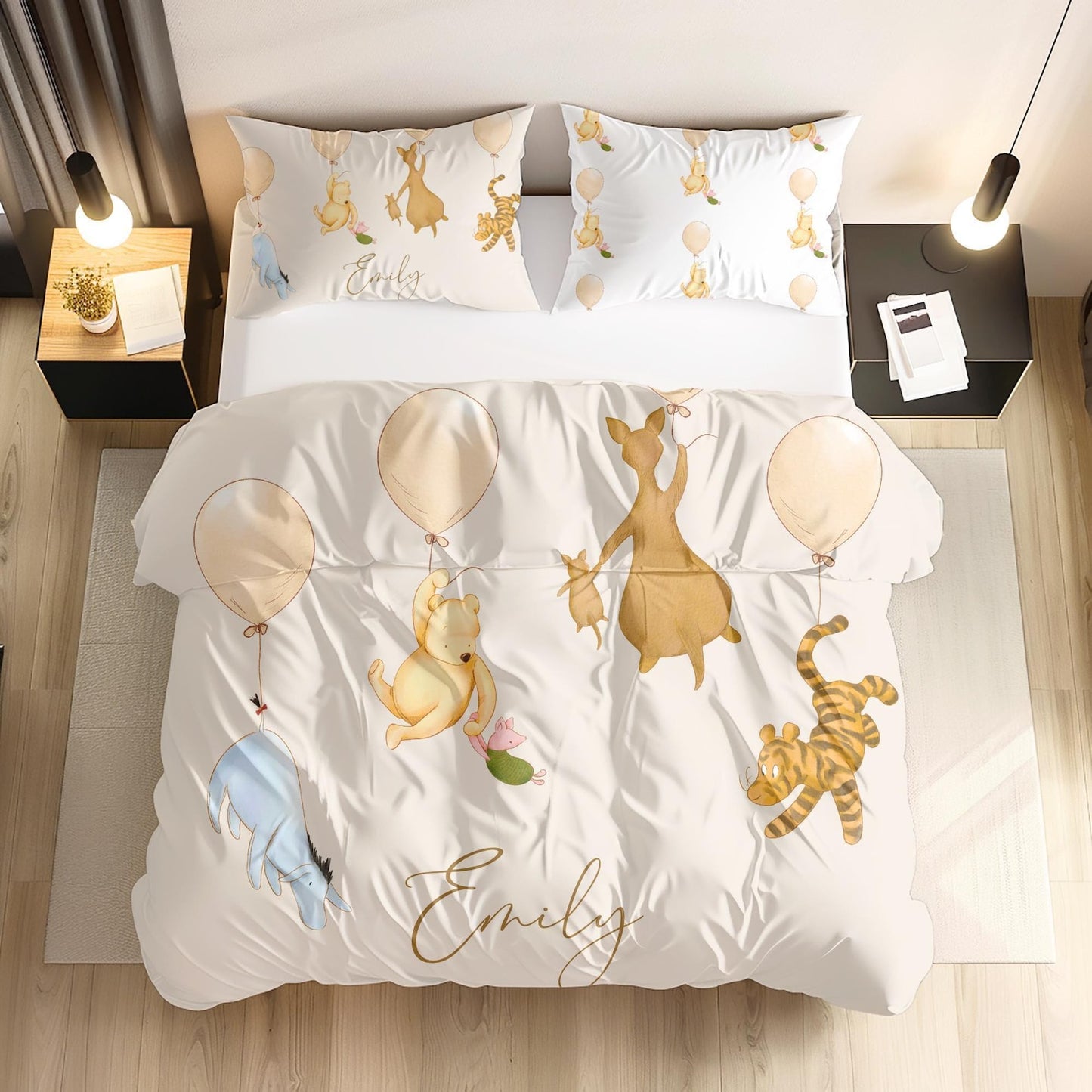 Winnie the Pooh Personalized Bedding Set