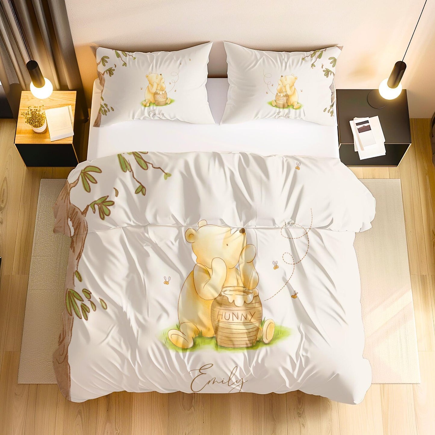 Winnie the Pooh Personalized Bedding Set