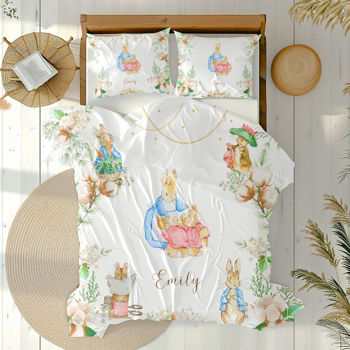 Peter rabbit Personalized Duvet Cover Set