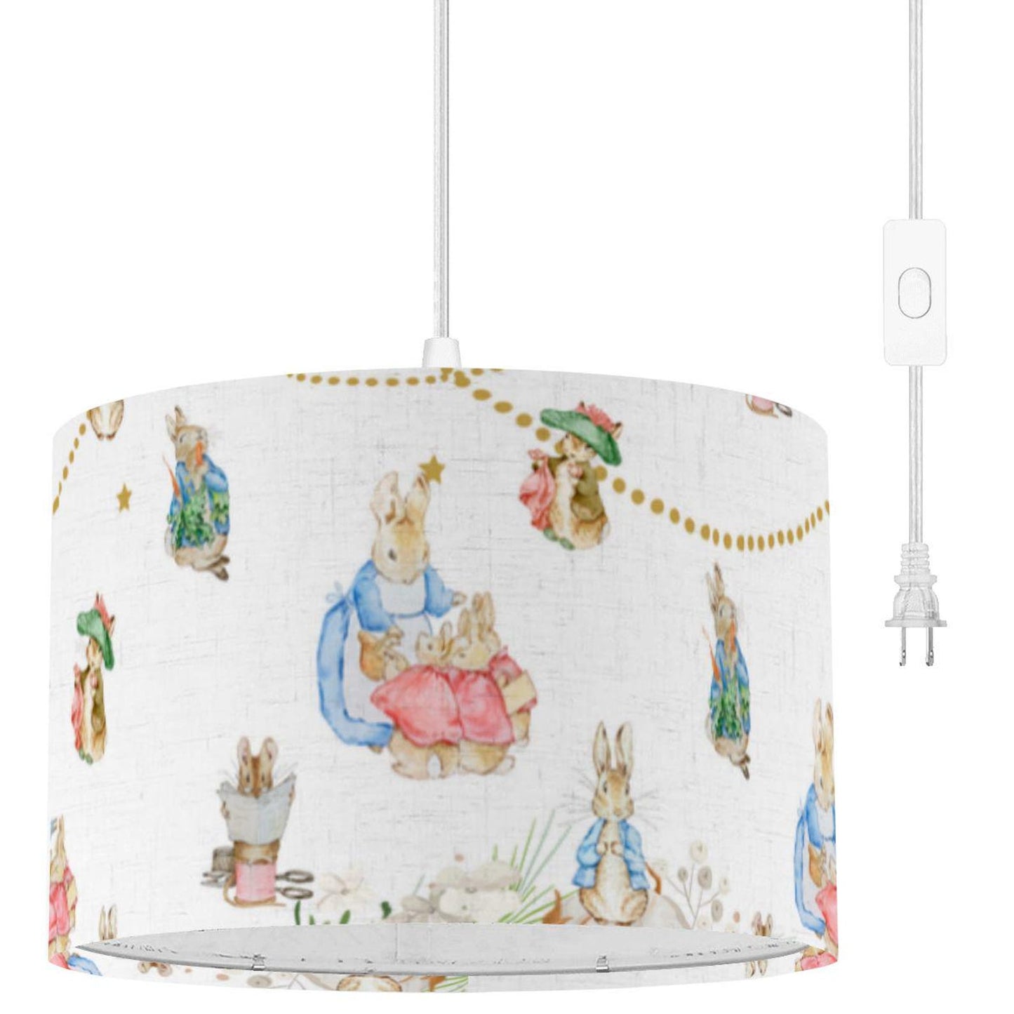 Peter rabbit Pendant Light – Linen Nursery