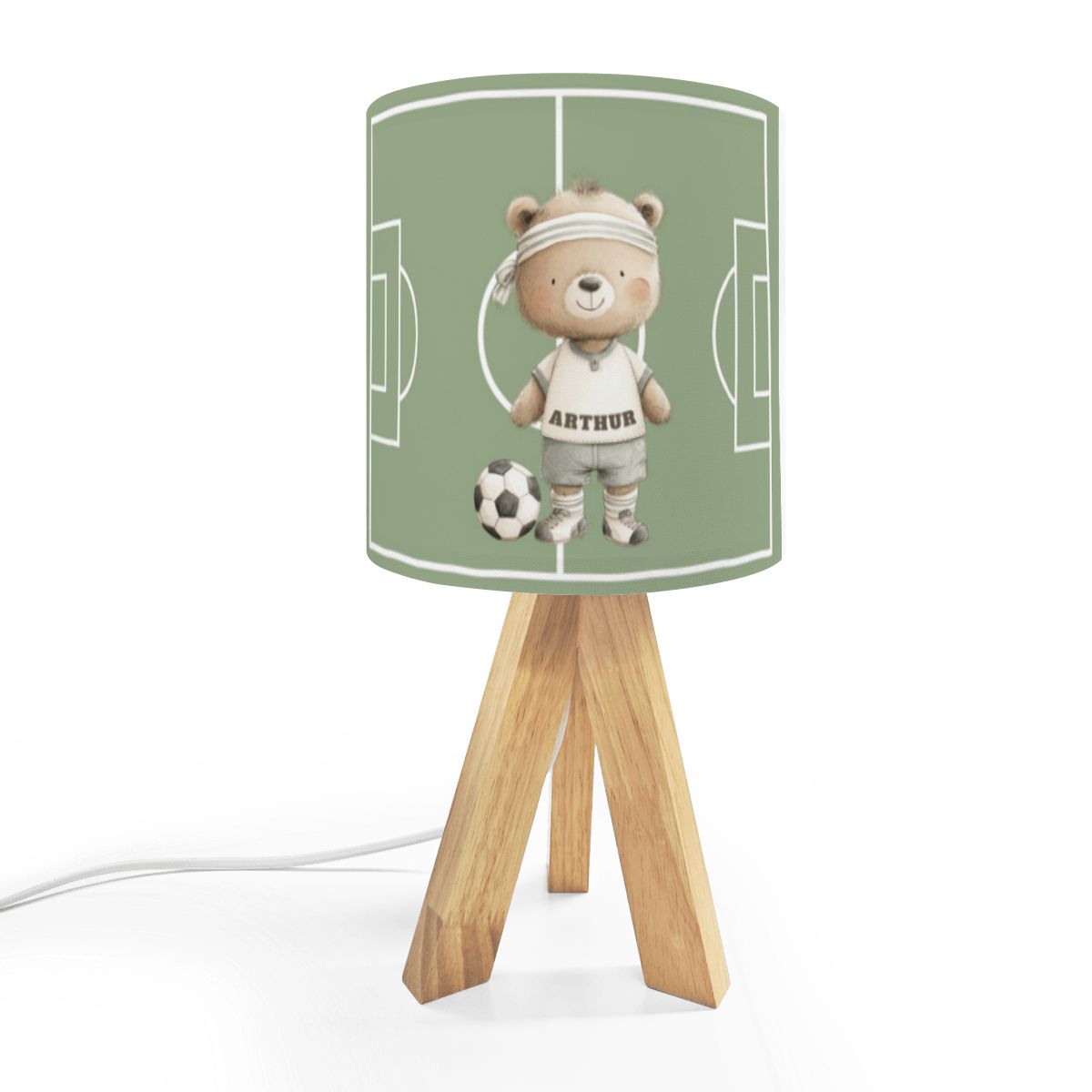 Bear Soccer Blackout Curtains