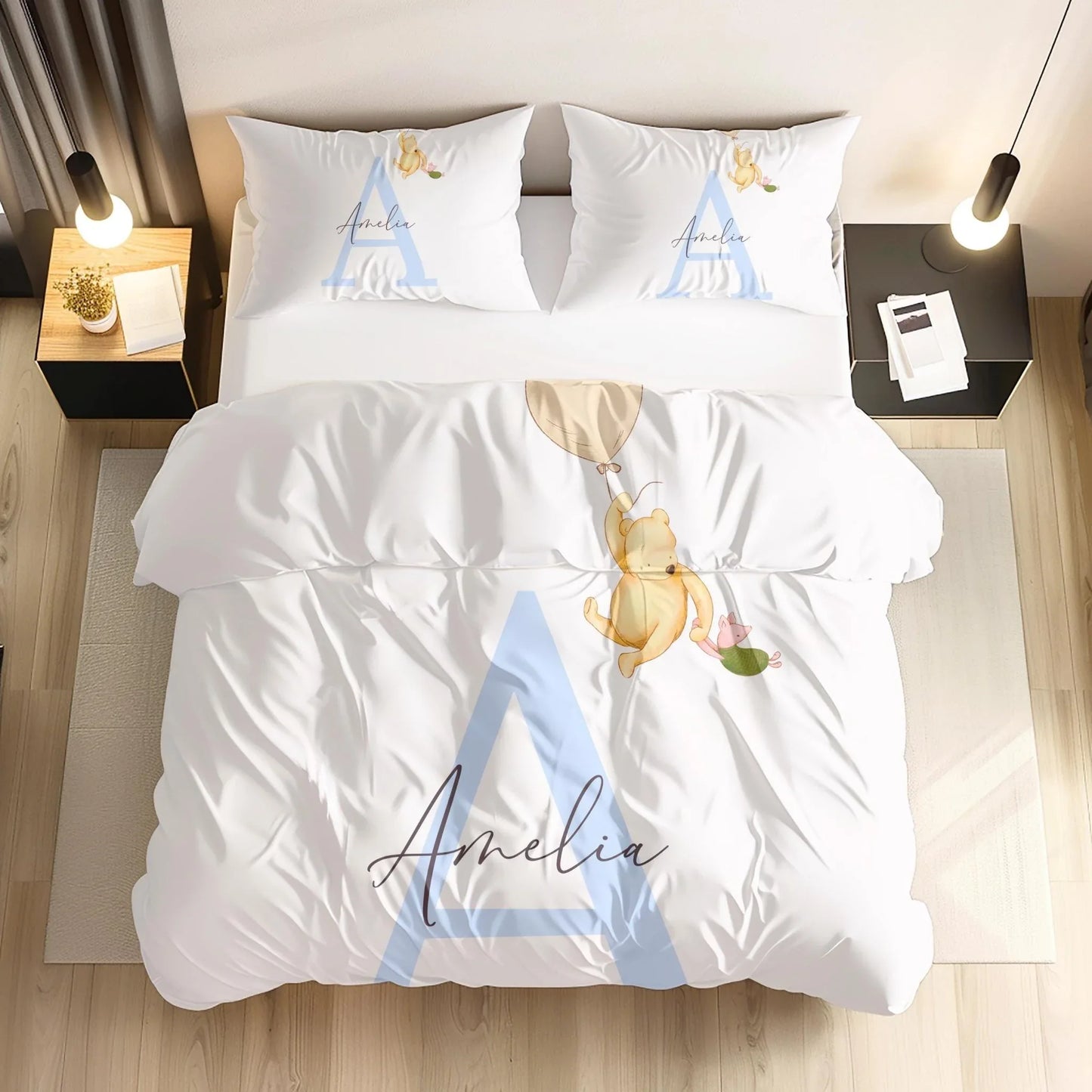 Winnie the Pooh Balloon Bedding Set - AR Design