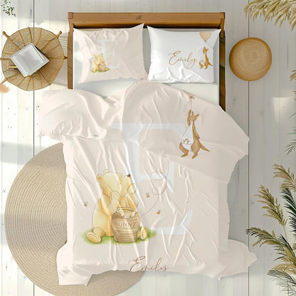 Personalized Winnie the Pooh Bedding Set - AR Design
