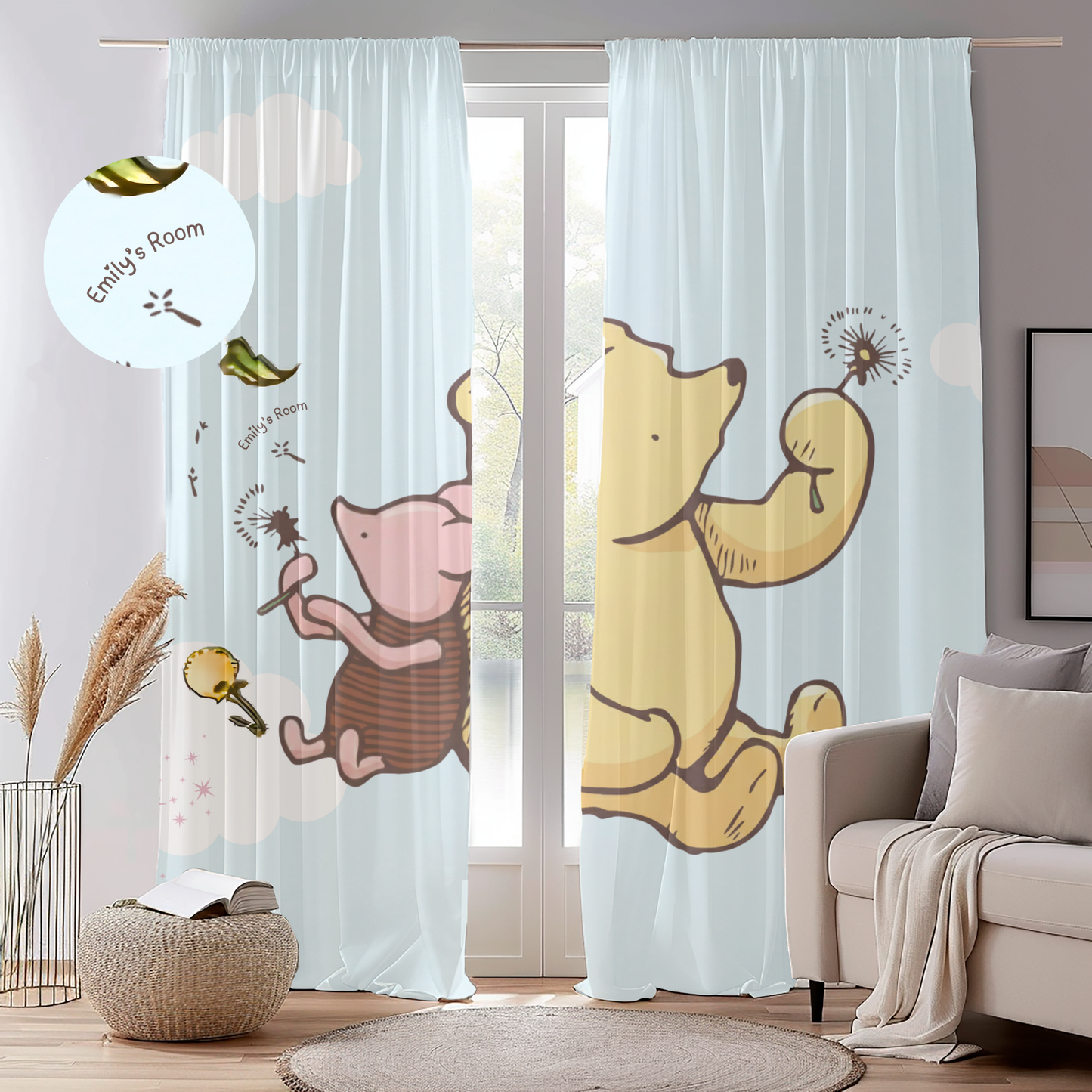 Winnie the Pooh Blackout Curtains