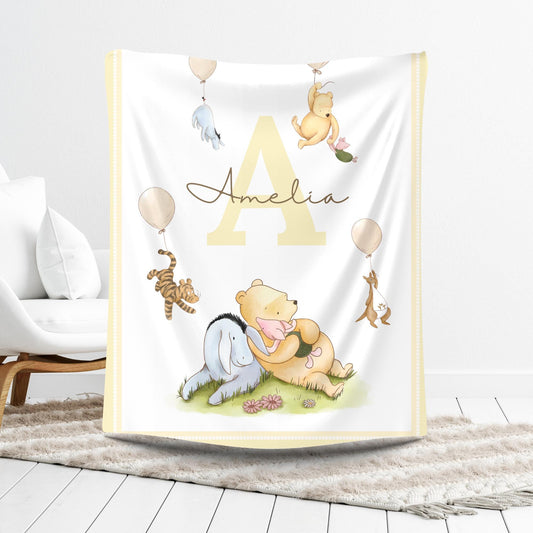 Winnie the Pooh Baby and Kids Blanket