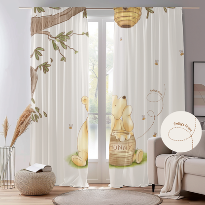Classic Winnie the Pooh Blackout Curtains