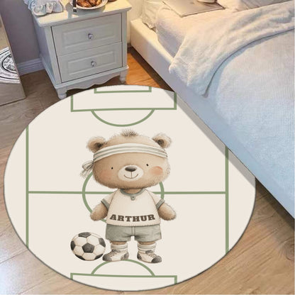 Bear Soccer Blackout Curtains