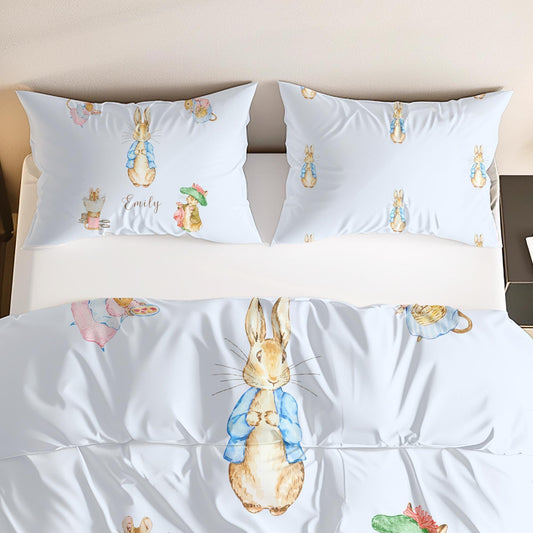 Peter rabbit Personalized bedding set