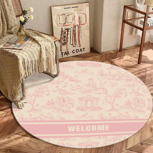 Custom Monogrammed Rug  Personalized Family Name Carpet  Wedding  Anniversary Gift