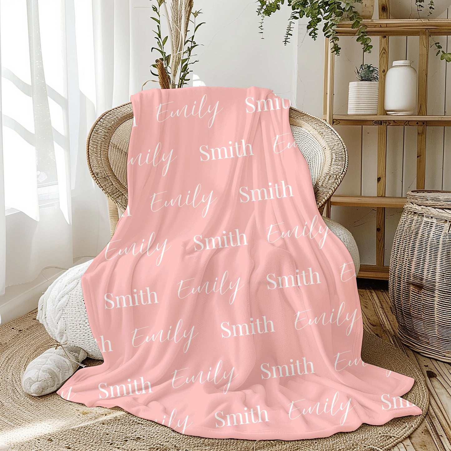 Personalized Baby Name Blanket
