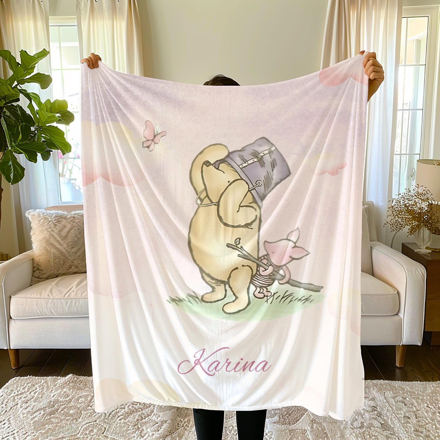 Winnie the Pooh Baby and Kids Blanket