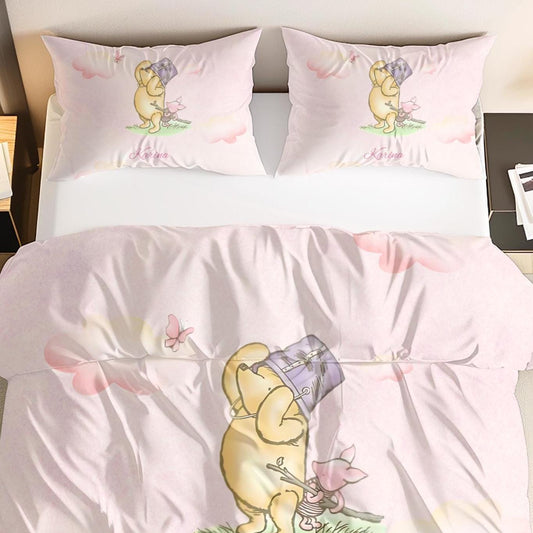 Winnie the Pooh Personalized Duvet Cover Set