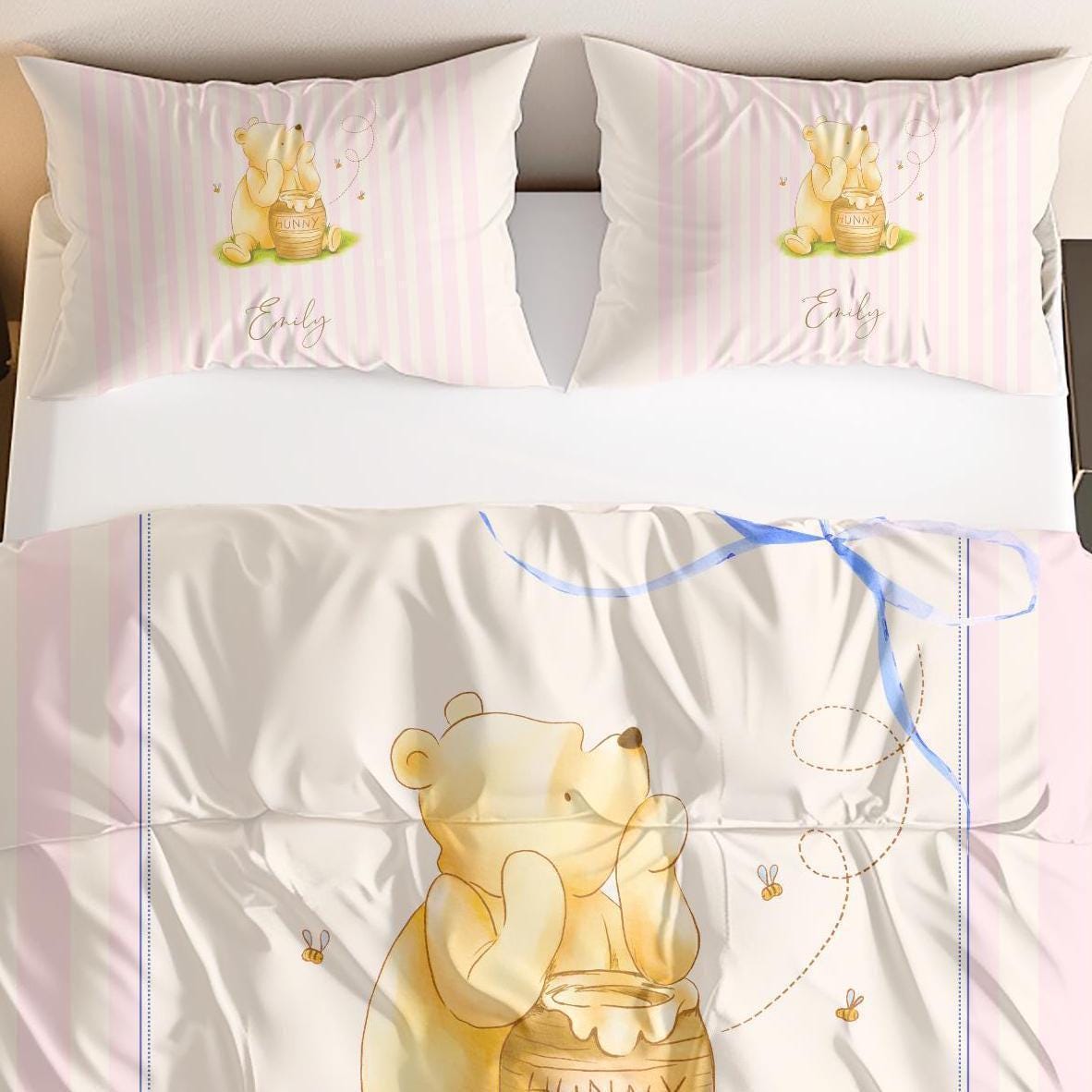 Winnie the Pooh Personalized Bedding Set