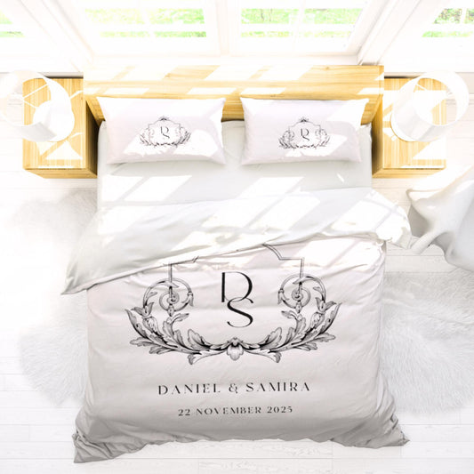 Personalized Duvet Cover Set - Custom Bedding