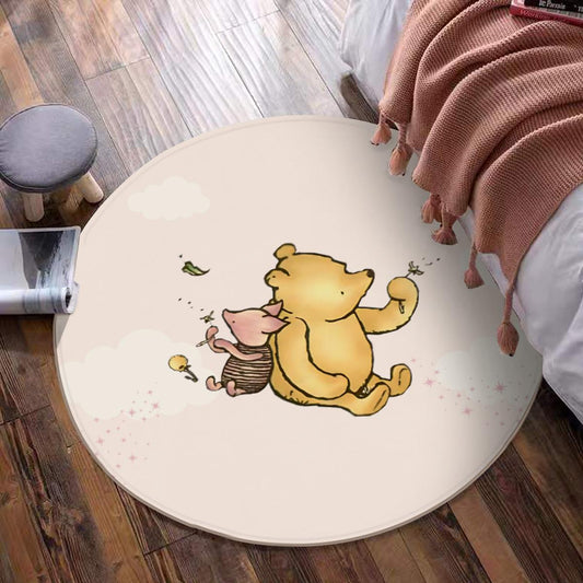 Custom Winnie the Pooh Bear Rug Kids Room Area Rug