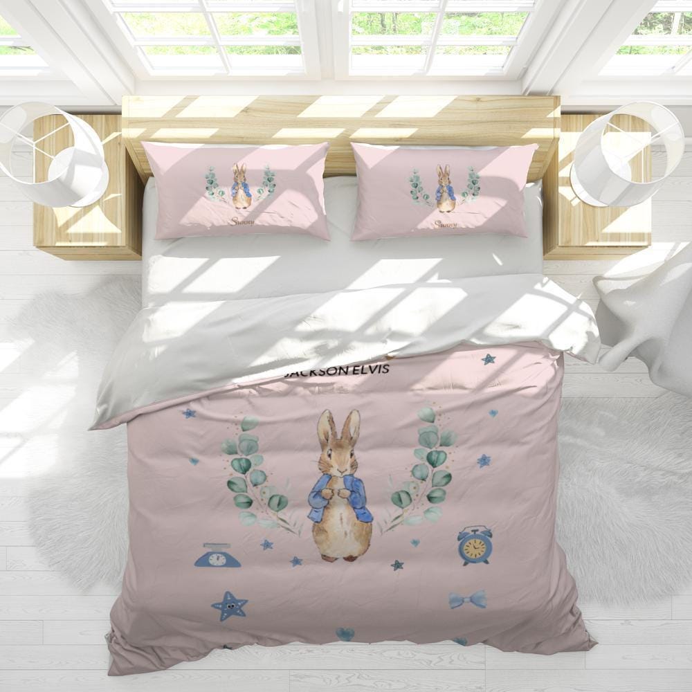 Peter rabbit Personalized bedding set