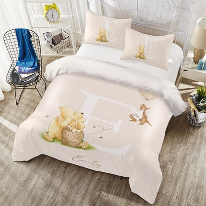 Personalized Winnie the Pooh Bedding Set - AR Design
